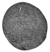 Csehország / Történelmi Tartomány 1698GE 3kr Ag "I. Lipót" Prága (1,29g) T:F, patina, kitörés Bohemia 1698GE 3 Kreuzer Ag "Leopold I" Prague (1,29g) C:F, patina, crack Krause KM#590