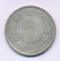 Japán 1937. 50s Ag "Sh?wa" T:AU patina Japan 1937. 50 Sen Ag "Sh?wa" C:AU patina...