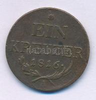 Ausztria 1816A 1kr Cu T:VF Austria 1816A 1 Kreuzer Cu C:VF Krause KM#2113