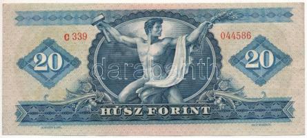 1965. 20Ft "C 339 044586" T:F szép papír
Adamo F14