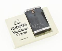 Ronson angol öngyújtó, tartójában, m: 5,5 cm