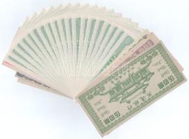 Kína égetési pénz (25x) többféle névértékben T:UNC,AU
China "hell banknote" (25x) with di...