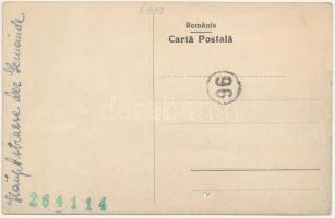 Liebling, Hauptstrasse / Fő utca, templom / main street, church (b)