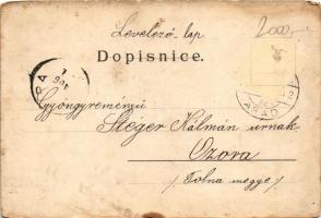 Tábor, Hrad Kotnov a pravovarecni pivovar / castle, brewery (worn corners)