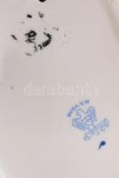 2 db porcelán: Aquincum akt 15 cm + Lomonoszov táncosok 16 cm Hibátlan