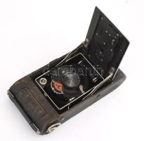 Agfa harmonikás fényképezőgép Anastigmat Trilinear f: 4,5 10,5 cm objektívvel.