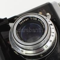 Zeiss Ikon Ikonta fényképezőgép Zeiss Opton Tessar 1:3,6 f: 75 objektívvel, Jó állapotban