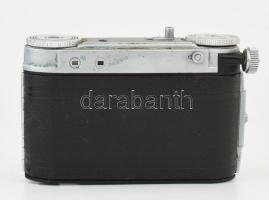 Certo Super 35 fényképezőgép, Carl Zeiss Jena Tessar 2,8/50 objektívvel, Vebur zárszerkezettel, ered...
