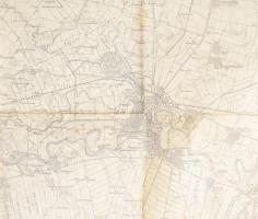 cca 1914 Arad és környékének katonai térképe, 1:75 000, K.u.k. militär-geographisches Institut, folt...