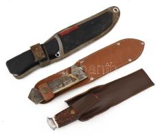 3 darab díszkés / dísztőr, közte jelzett