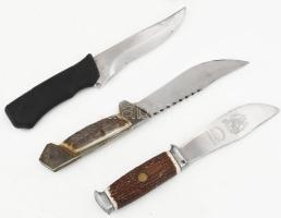 3 darab díszkés / dísztőr, közte jelzett