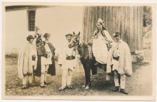 Sugág, Sugag; Nunta la tarani romani. Fot. E. Fischer / Rom. Bauernhochzeit / román parasztlakodalom / Romanian peasant wedding, Transylvanian folklore