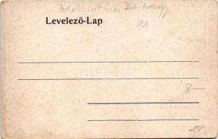 Bia, Biatorbágy; templom, utca, Gansl Ignácz üzlete és saját kiadása (kopott sarkak / worn corners)