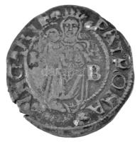 1544K-B Denár Ag "I. Ferdinánd" (0,64g) T:VF-F, patina, pici kitörés a peremen Hungary 1544K-B Denar Ag "Ferdinand I" (0,64g) C:VF-F, patina, tiny crack at the edge Huszár: 935., Unger II.: 745.a