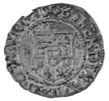 1546K-B Denár Ag "I. Ferdinánd" (0,45g) T:VF, patina, kitörés a peremen Hungary 1546K-B Denar Ag "Ferdinand I" (0,45g) C:VF, patina, crack at the edge Huszár: 935., Unger II.: 745.a