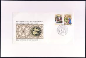 1998. "Lisszaboni Világkiállítás" aranyozott emlékérem érmés borítékon, szelvényes bélyeggel, alkalmi bélyeggel, hátoldali ismertető tanúsítvánnyal T:PP Csak 500 db!