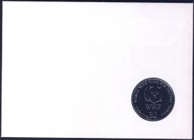 Indonézia 1986. "WWF - Dicerorhinus sumatrensis"  bélyeges érmés borítékon, elsőnapi bélye...