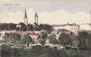 Szászváros with synagogue