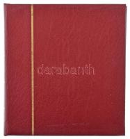 Használt, jó állapotú gyűrűs érmealbum, benne 11 berakólap, sok NDK-s érméhez illő tanúsítvánnyal