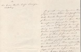 cca 1897 Debrecen, 1849 május 15. Kossuth Lajos megküldi a másodosztályú katonai érdemérmet Leininge...