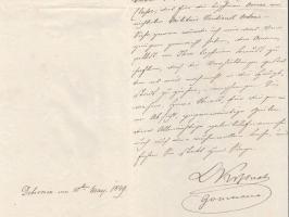 cca 1897 Debrecen, 1849 május 15. Kossuth Lajos megküldi a másodosztályú katonai érdemérmet Leininge...