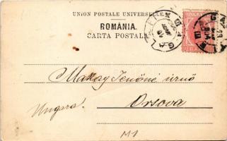 1904 Galati, Galatz; Piata Regala cu Strada Mare. Ed Anton Pappadopol, Foto G. Maksay / square, main...