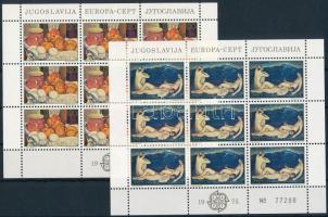 Europa CEPT, festmények kisív sor