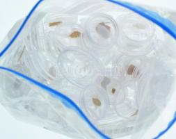 ~100db érmetartó kapszula klf méretekben, használt állapotban