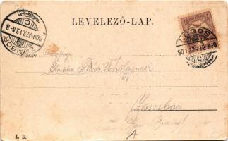 1900 Lugos, Lugoj; Biserica grec.-orient / Griech.-Orient Kirche / görögkeleti templom. Nemes Kálmán...