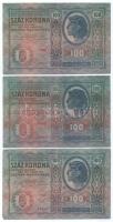 1912. 100K (6x) felülbélyegzés nélkül T:F Adamo K28