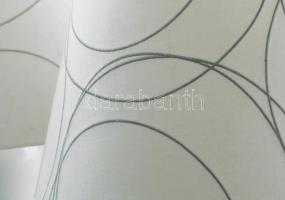 Asztali lámpa pár, búrákkal, m: 49 cm