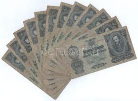 1930. 20P (12x) T:VG, közte pár F Hungary 1930. 20 Pengő (12x) C:VG, including a few F Adamo P11