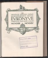 1913 Az Országos Magyar Királyi Iparművészeti Iskola évkönyve, széteső állapotban