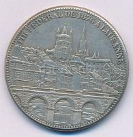 Svájc 1876. 5Fr "Lausanne-i Lövészeti Fesztivál" jelzetlen, modern fém replika / másolat T:XF Switzerland 1876. 5 Francs "Lausanne Shooting Festival" unmarked, modern metal replica / copy C:XF