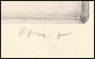 2 db szocreál, munkásmozgalmi témájú grafika: Stettner Béla (1928-1984): Iparcsarnoki nagygyűlés 191...