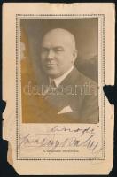 1930 Katonai emléklap fényképpel. sérüléssel