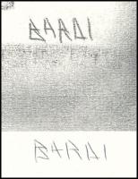 Bardi jelzéssel: Hölgy a Vajdahunyad várnál (Városliget, Budapest). Nyomat, papír, 24x34 cm