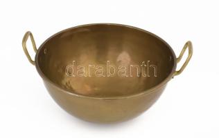 Réz habüst, d: 31 cm