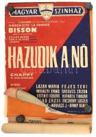 Rátonyi Róbert színházi plakát gyűjteménye az 1940-es évektől, nagyrészt jó állapotban. 9 db ca 50x70 cm -esek