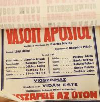 Rátonyi Róbert színházi plakát gyűjteménye az 1940-es évektől, nagyrészt jó állapotban. 9 db ca 50x7...