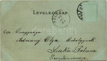1899 (Vorläufer) Budapest, Ferenc József híd. Divald Károly 20. sz