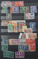 Svájc 1880-1960 maradvány készlet A4-es berakóban, típusokra átnézetlen