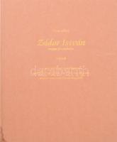 Zádor István 7 darab eredeti rézkarca Jeruzsálemről. magyar nyelvű kiadás Számozott album. Szolnok, 1995. Viktoria Kft. 1 lev. 7 t. (rézkarcok). 14 hártyapapír előzékkel. A rézkarcokat sokszorosította Pataky Béla grafikusművész, az albumokat készítette Tarapcsik Sándor könyvkötészete, Kecskemét. Aranyozott, díszes egészvászon mappában. Számozott példány