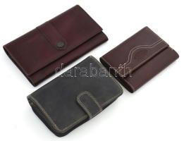 3 darab pénztárca, közte Emporio Valentino, Bellugio