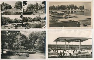 Kb. 50 db MODERN magyar település képeslap vegyes minőségben