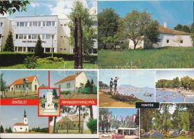 Kb. 50 db MODERN Somogy megyei település képeslap