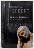 Zbigniew Herbert: Fortinbras gyászéneke. Válogatott versek. Vál. és az utószót írta: Köner Gábor. Ford.: Csordás Gábor, Gimes Romána, Köner Gábor, Nagy László, Tőzsér Árpád. Pozsony, 2009, Kalligram, 411+8 p. Kiadói kartonált papírkötés, kiadói papír védőborítóban.  Zbigniew Herbert (1924-1998) lengyel költő, esszéista, drámaíró, rádiójáték-író és moralista. A modern lengyel költészet egyik legismertebb és leggyakrabban fordított képviselője.