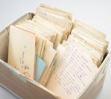 1962/1963 Kaposi Ottó katona levelezése, cca 150 darab levél