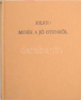 Rainer Maria Rilke: Mesék a jó istenről. Fordította: Bartos Zoltán. Bor Pál hat rajzával illusztrált. Bp., 1921., Pán Könyvkiadó, (Thália-ny.), 200+1 p.+6 t. Készült "1000 példányban, amelyből 100 amateurök részére készült, számozva, meritett papíroson, egszbőr-kötésben, a rajzoló aláírásával." Számozott (276./1000) példány. A rajzoló aláírása nélkül. Modern egészvászon-kötésben, javított címlappal, megerősített kötéssel, részben körbevágva.