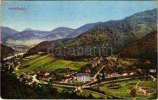 1914 Fenyőháza, Lubochna (Liptó); látkép, szálloda / general view, hotel (EK)